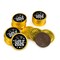 80 Pack Class of 2026 Graduation Stickered Gold Foiled Chocolate Coins - Candy Party Favors For Graduation Celebrations, Table Decoration & Gift Bags (Green)